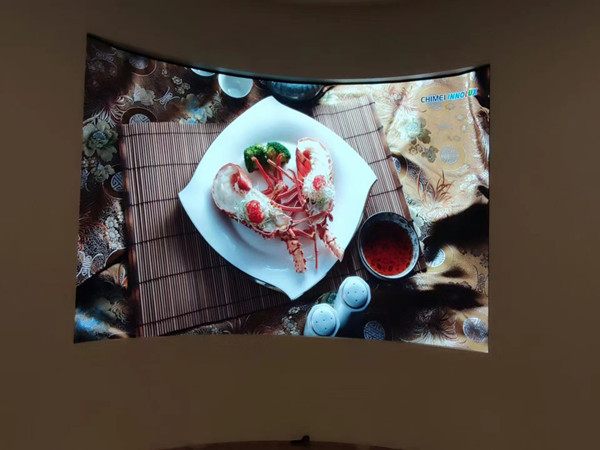 封丘室内P2.5弧形LED屏